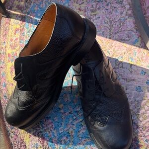 Hitchcock Black Men's Golf Shoes Size 11, 6E